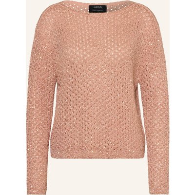 Marc Cain Pullover Mit Pailletten rosa