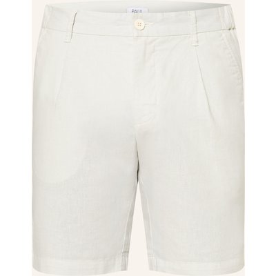 Paul Chinoshorts Comfort Fit Mit Leinen beige
