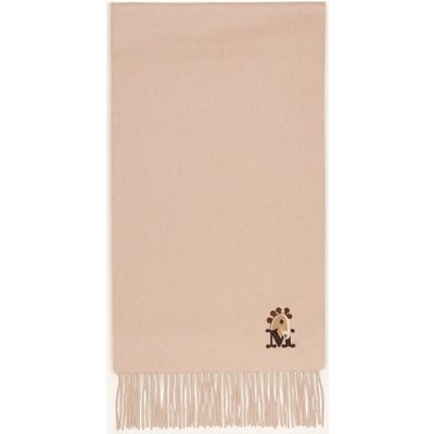 Max Mara Cashmere-Schal Wsdaliacny beige