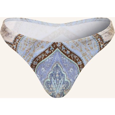 Zimmermann Brazilian-Bikini-Hose Wanderlust blau