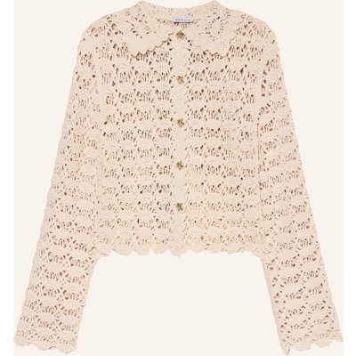 Mrs & Hugs Häkeljacke beige