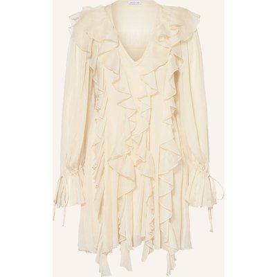 Mrs & Hugs Kleid Mit Volants weiss
