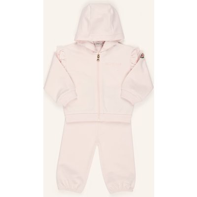Moncler Enfant Set: Sweatjacke Und Sweatpants rosa