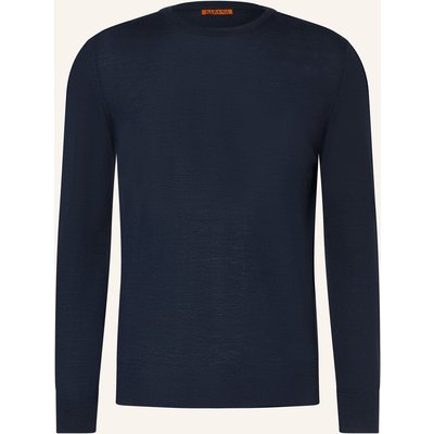 Barena Venezia Pullover Aus Merinowolle blau