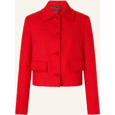 Windsor. Kastenjacke Aus Tweed rot