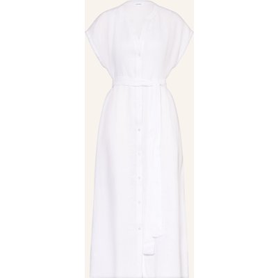 Darling Harbour Leinenkleid weiss