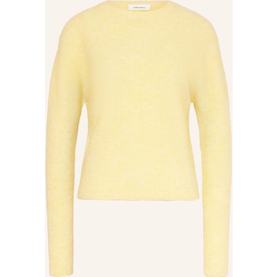 Darling Harbour Pullover Mit Alpaka gelb