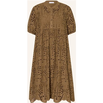 Darling Harbour Kleid Mit Lochspitze gruen