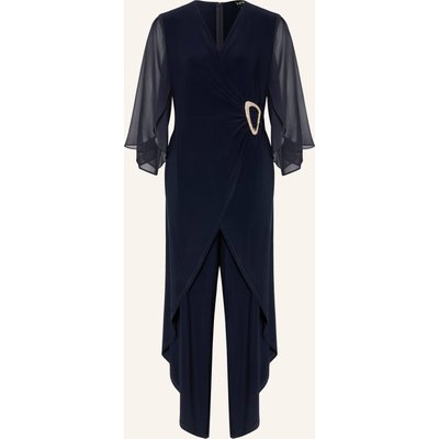 Joseph Ribkoff Signature Jumpsuit Mit Schmucksteinen blau