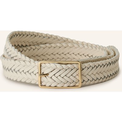 Abro Ledergürtel Dalia beige