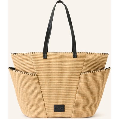 Maryan Mehlhorn Strandtasche Florascape beige