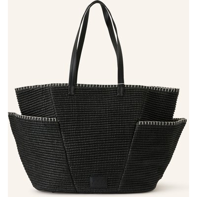 Maryan Mehlhorn Strandtasche Florascape schwarz