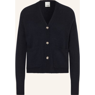 Allude Strickjacke Aus Cashmere blau