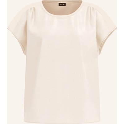 Joop! Blusenshirt Tancy Im Materialmix beige
