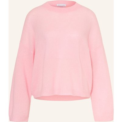 Mrs & Hugs Pullover Mit Cashmere rosa