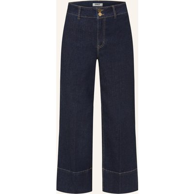 Only Cropped Jeans blau