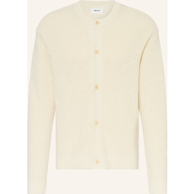 Nn.07 Strickjacke Jasper weiss