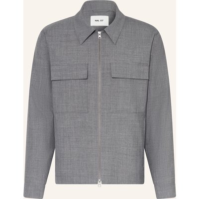 Nn.07 Overjacket Alban grau