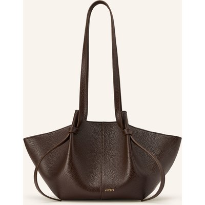 Yuzefi Schultertasche Mochi braun