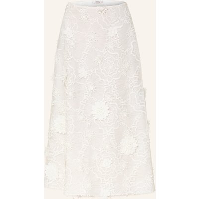 Dorothee Schumacher Rock Mit Spitze weiss