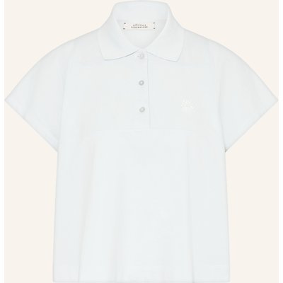 Dorothee Schumacher Picqué-Poloshirt Sporty Romance blau