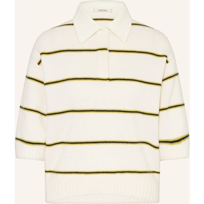 Dorothee Schumacher Pullover Sporty Statements Mit Cashmere weiss