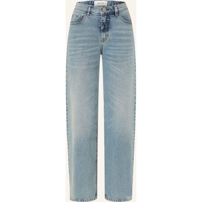 Opus Wide Leg Jeans Miva Retro blau