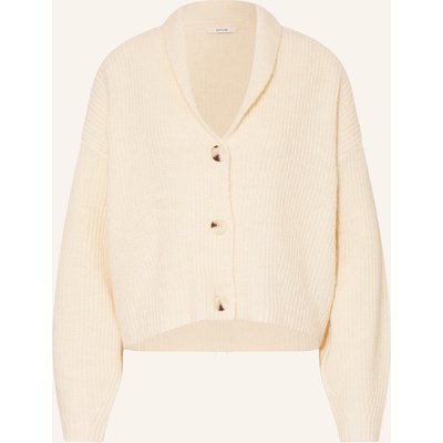 Opus Strickjacke Dusena weiss