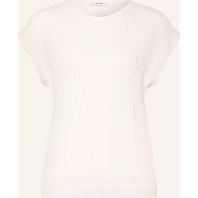 Opus Strickshirt Sofrano weiss