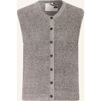 Opus Strickweste Dippa braun