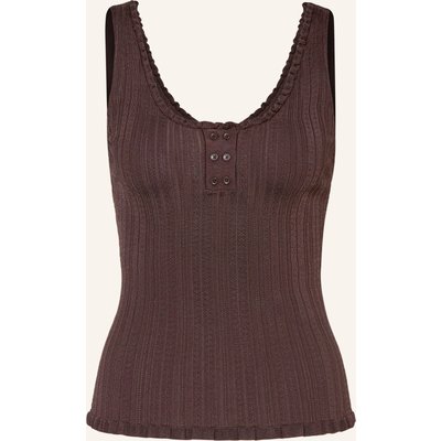 Claudie Pierlot Stricktop braun