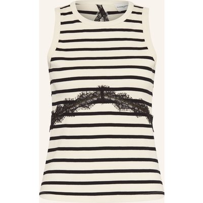 Claudie Pierlot Top Mit Cut-Out Und Spitze schwarz