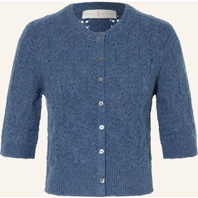Johann & Johanna Strickjacke blau