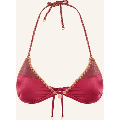 Banana Moon Couture Triangel-Bikini-Top Nazca Bosco rot