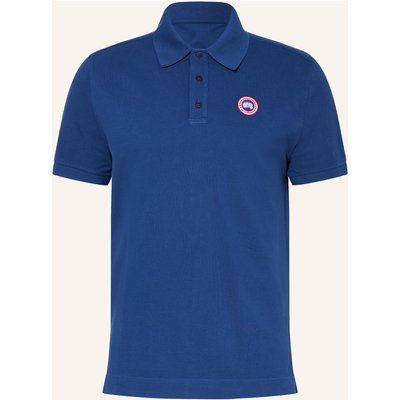 Canada Goose Piqué-Poloshirt Beckley blau