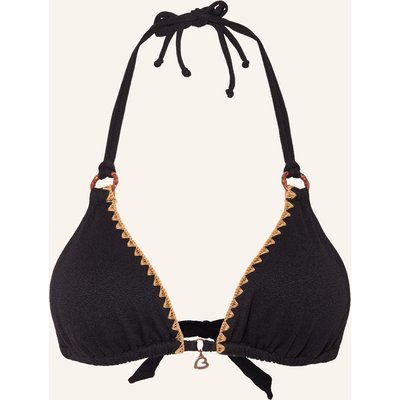 Banana Moon Triangel-Bikini-Top Santafe Yero schwarz