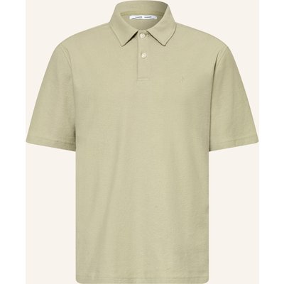 Samsøe Samsøe Jersey-Poloshirt Sakvistbro Regular Fit gruen