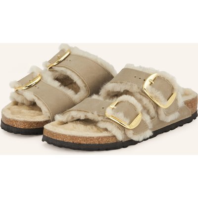 Birkenstock Pantoletten Arizona Big Buckle beige