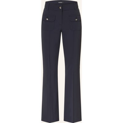 Cambio Bootcut-Hose Farah blau