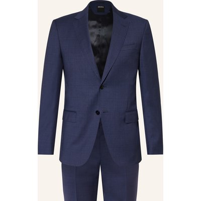 Zegna Anzug Extra Slim Fit blau
