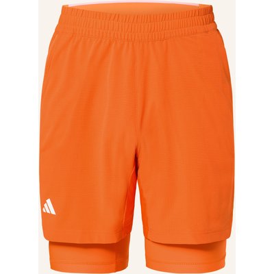 Adidas 2-In-1-Tennisshorts Tennis Climacool orange