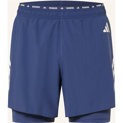Adidas 2-In-1-Laufshorts adi365 blau