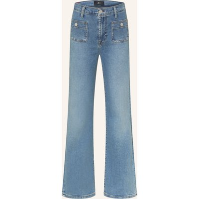 7 For All Mankind Flared Jeans Modern Dojo blau
