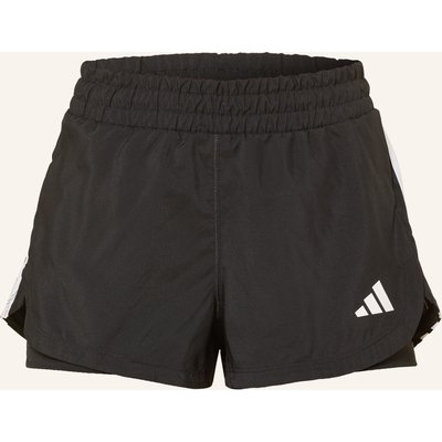 Adidas 2-In-1-Laufshorts Pacer schwarz