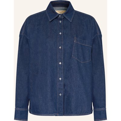 Weekend Max Mara Jeansbluse Foggia blau