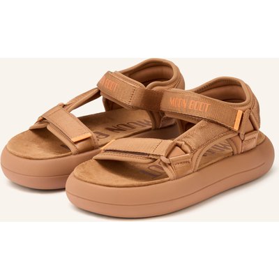 Moon Boot Plateau-Sandalen Mb Super Sandal braun