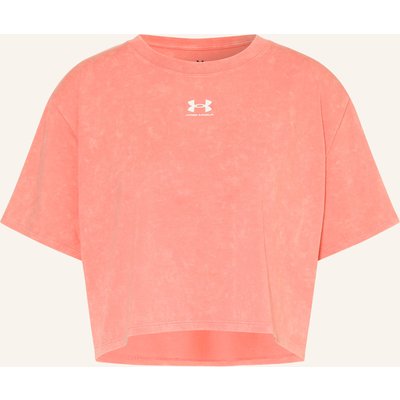 Under Armour T-Shirt Ua Rival Boxy Wash pink