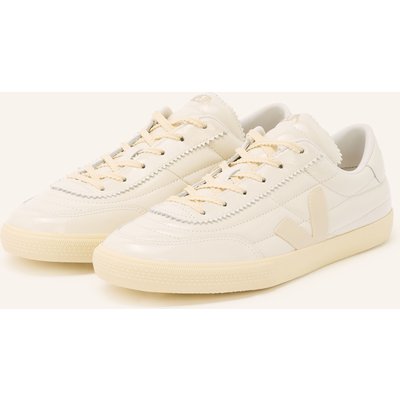 Veja Lack-Sneaker Panenka weiss