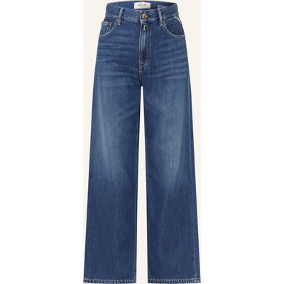 Replay Wide Leg Jeans Cary blau