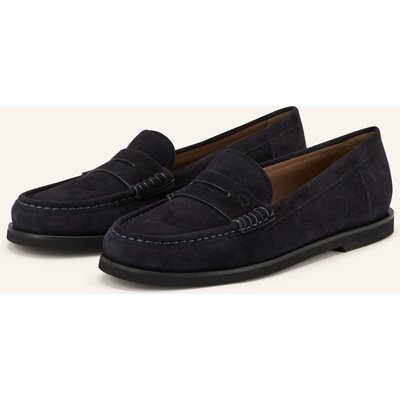 Gianvito Rossi Penny-Loafer blau